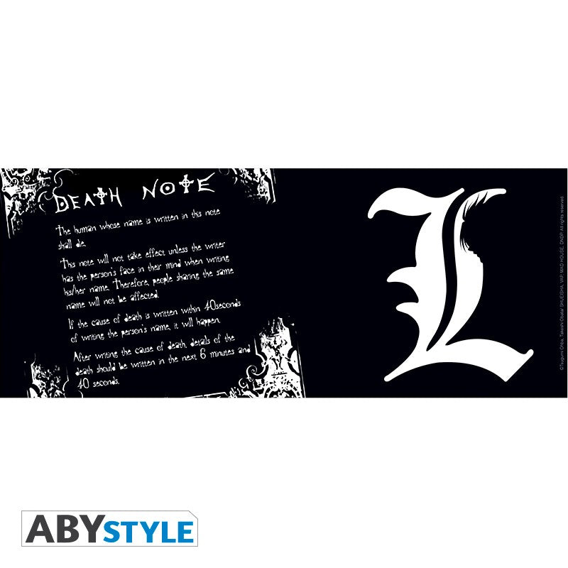 Death Note - Mug - 320 ml - L & Rules