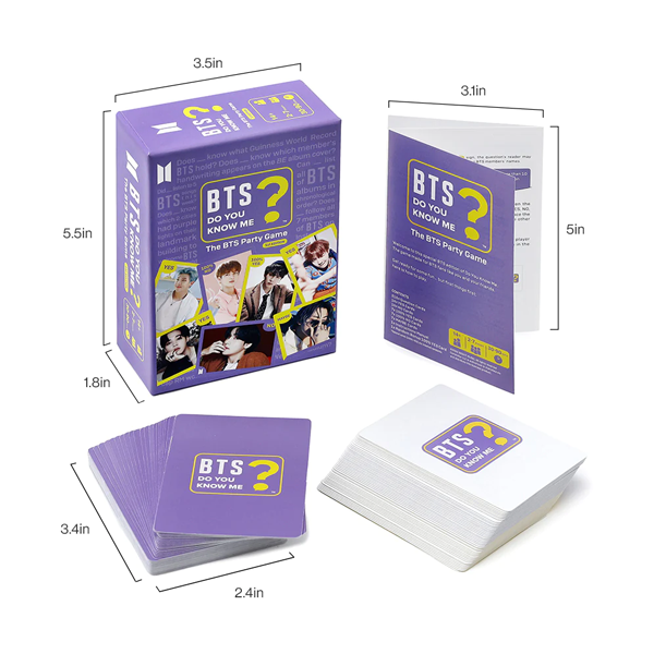 BTS - Do You Know Me - Card Game
