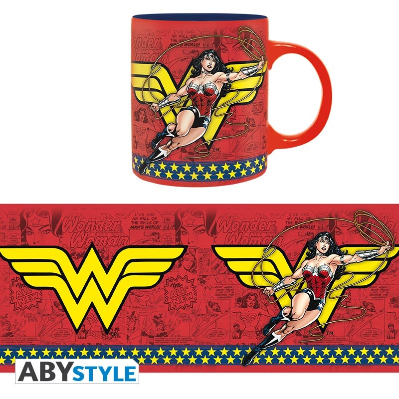 DC Comics - Mug - 320 ml -  Wonder Woman Action -  with box