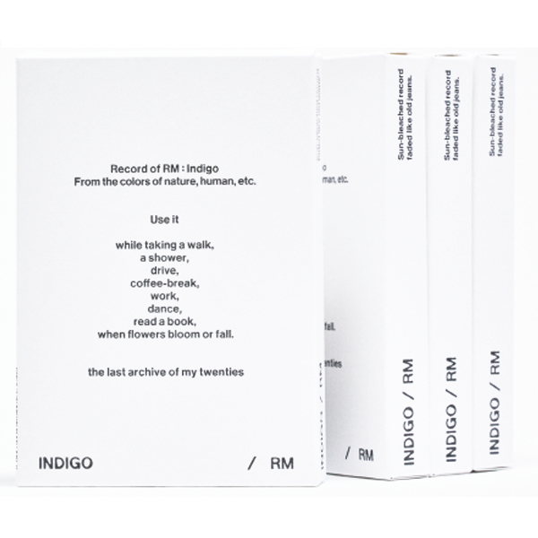 RM Solo Album - Indigo Postcard Edition (Smart Album)