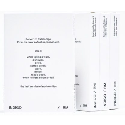 RM Solo Album - Indigo Postcard Edition (Smart Album)