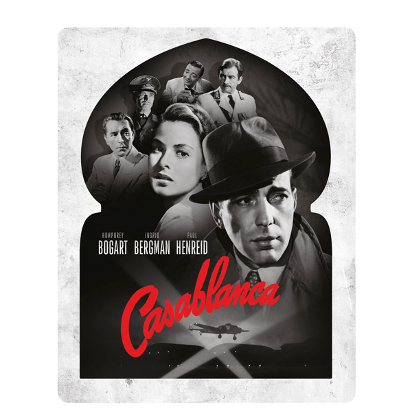 Casablanca - 80th Anniversary Ultimate Collector's Steelbook - 4K Ultra HD - Blu-ray