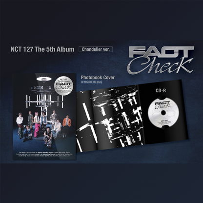 NCT 127 - 5th Album - Fact Check - Chandelier - CD. Buy now online in UAE
