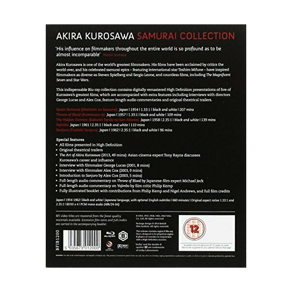 Buy Akira Kurosawa - The Samurai Collection - Blu-ray.  Now available online in UAE