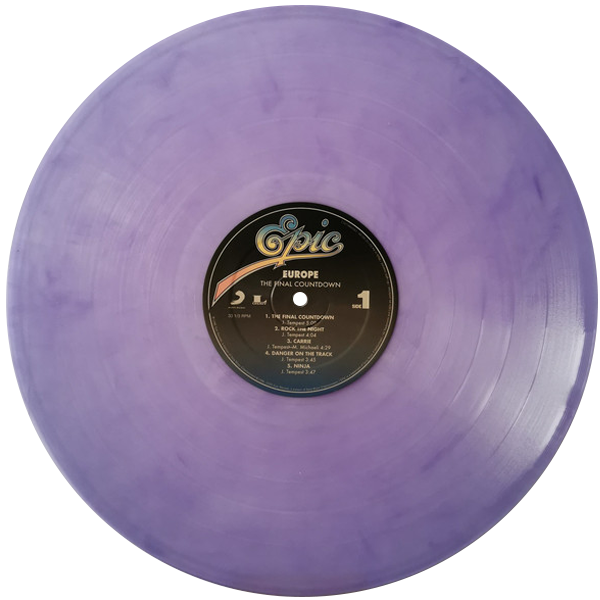 Europe - The Final Countdown ( limited Edition Purple Vinyl) - LP