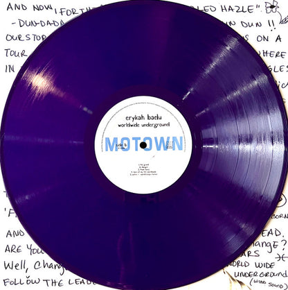 Erykah Badu - Worldwide Underground (Coloured Vinyl) - LP