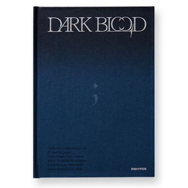 Full ENHYPEN 4th Mini Album - DARK BLOOD - CD now online in UAE