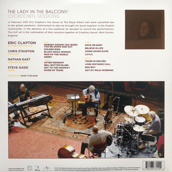 Eric Clapton - Lady In The Balcony - Lockdown Sessions - 2LP. Shop now online in uae