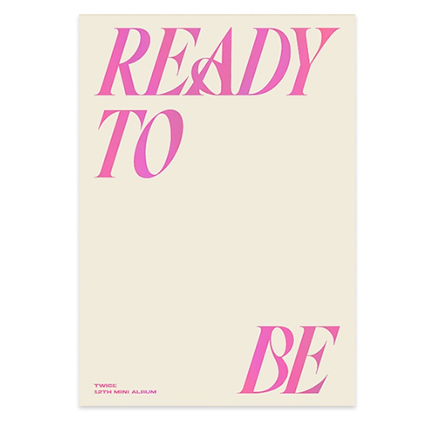 TWICE 12th Mini Album - READY TO BE - CD