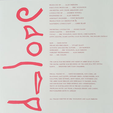 The Alan Parsons Project - Eye In The Sky - LP