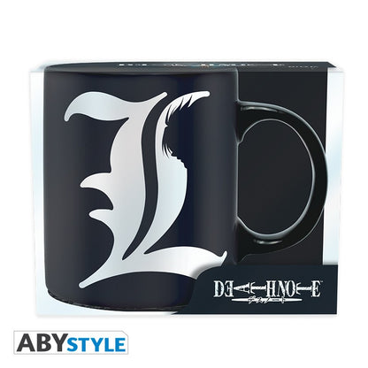 Death Note - Mug - 320 ml - L & Rules