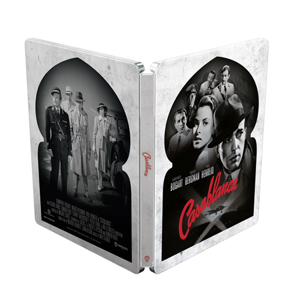 Casablanca - 80th Anniversary Ultimate Collector's Steelbook - 4K Ultra HD - Blu-ray