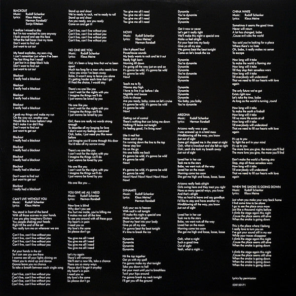 Scorpions -  Blackout - 50th Anniversary - LP+CD