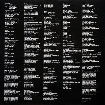 Scorpions -  Blackout - 50th Anniversary - LP+CD