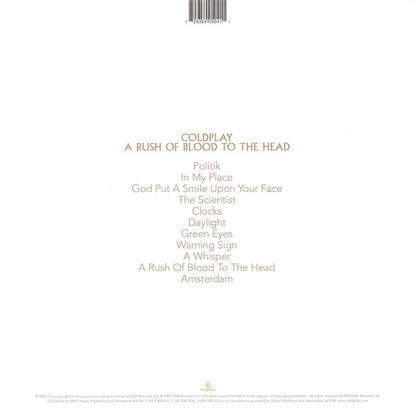 Coldplay -  A Rush Of Blood To The Head - LP