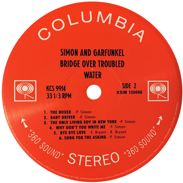 Simon & Garfunkel - Bridge Over Troubled Water - LP