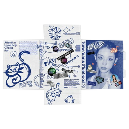 NewJeans 1st EP Album - New Jeans (Bluebook ver.) - CD