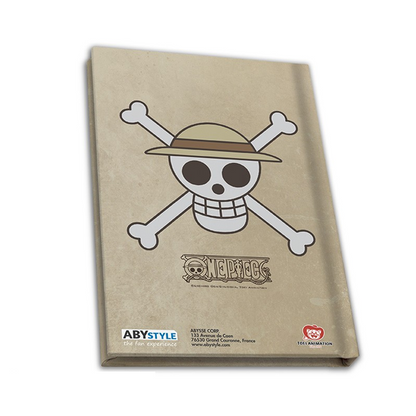 ONE PIECE - Pck Mug320ml + KeyringPVC + Notebook wanted -  "Luffy"