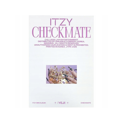 ITZY Mini Album - CHECKMATE (Standard) - CD