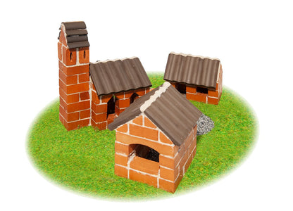 Teifoc TEI 4310 Stone Construction kit Village 155 pieces Brick Construction Kit