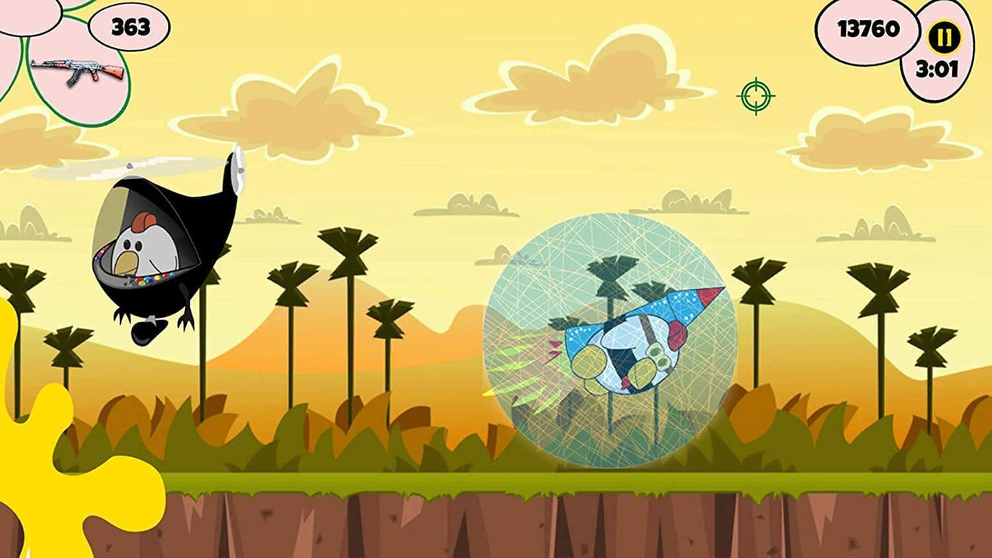 Chicken Range Game Bundle + Rifle Accessory (Switch)