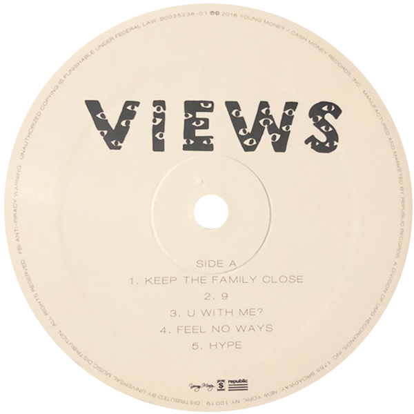 Shop Drake - Views - 2LP. online in UAE