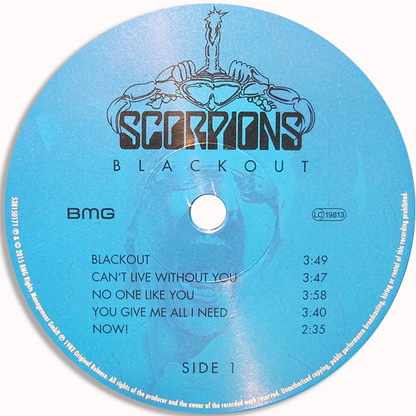 Scorpions -  Blackout - 50th Anniversary - LP+CD