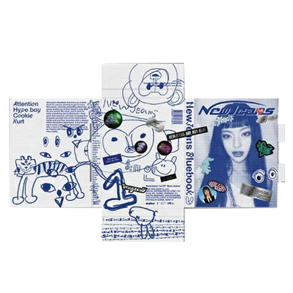 Shop NewJeans 1st EP Album - New Jeans (Bluebook ver.) - CD now music store dubai