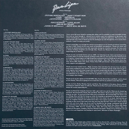 Dua Lipa - Future Nostalgia - LP