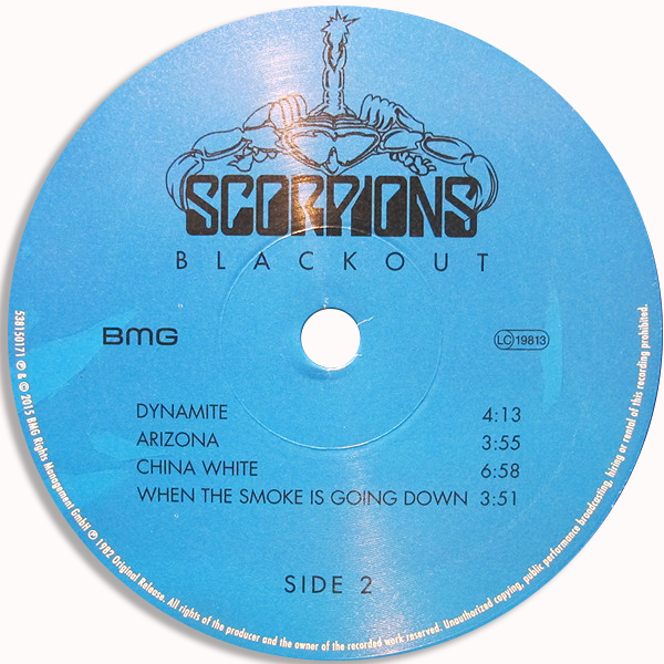 Scorpions -  Blackout - 50th Anniversary - LP+CD