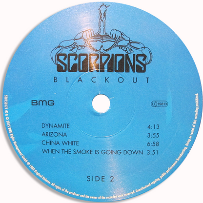 Scorpions -  Blackout - 50th Anniversary - LP+CD