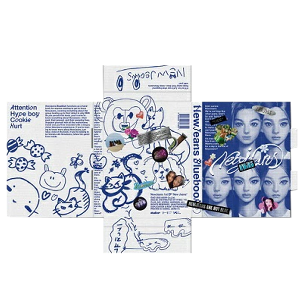 Buy NewJeans 1st EP Album - New Jeans (Bluebook ver.) - CD
now in uae