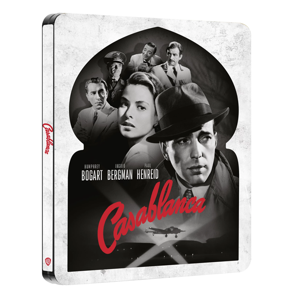 Casablanca - 80th Anniversary Ultimate Collector's Steelbook - 4K Ultra HD - Blu-ray