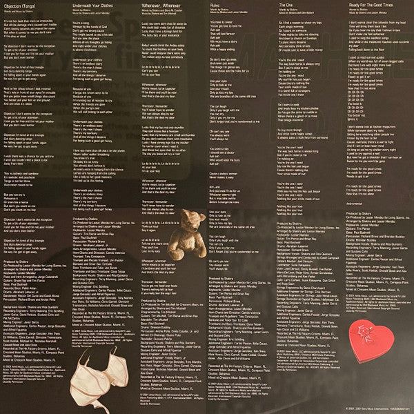 Shakira -  Laundry Service (Yellow Vinyl) - 2LP