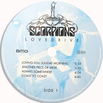 Scorpions -  Lovedrive - 50th Anniversary - LP+CD