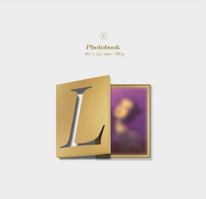 LISA - FIRST SINGLE ALBUM LALISA (GOLD Ver.)