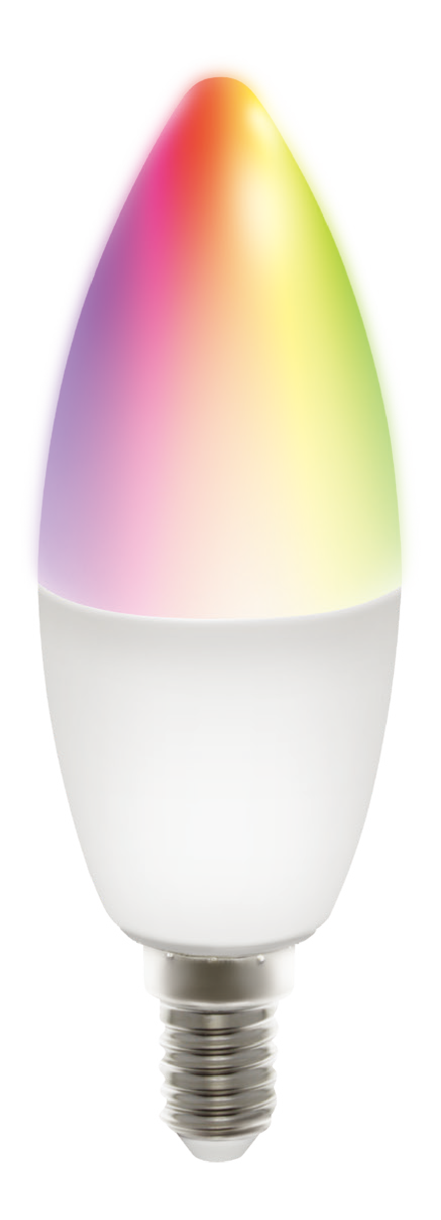 Deltaco Smart Home LED SH-LE14RGB , E14, 5W, Wi-Fi 2.GHz RGB and White CCT Smart Bulb