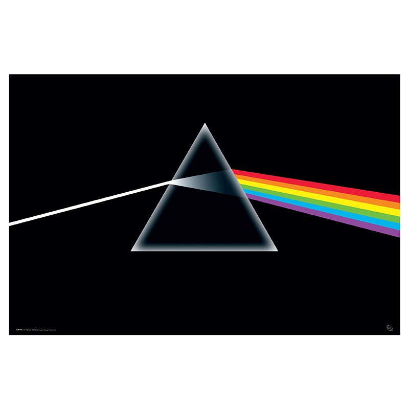 Pink Floyd - "Dark Side of the Moon" Poster Design PINK FLOYD Licensed. Now available online in uae