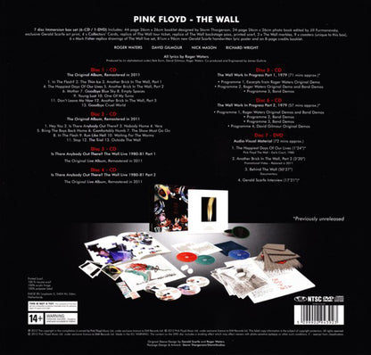 Pink Floyd - The Wall (Immersion Edition) CD BOX SET