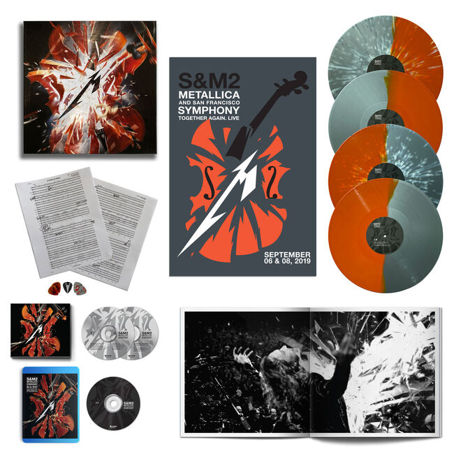 Metallica & San Francisco Symphony - S&M2 - 4LP + 2CD + Blu-ray (Limited Edition Deluxe Box Set)