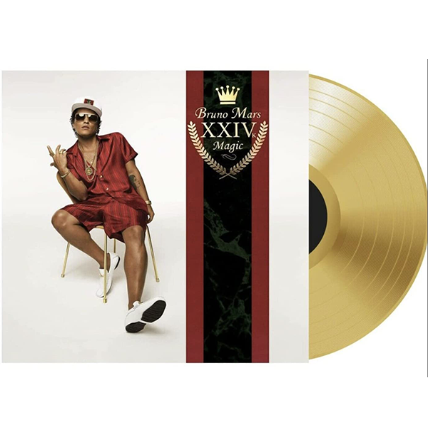 Bruno Mars - XXIVK Magic  (Limited Edition Gold Vinyl Gold) - LP
