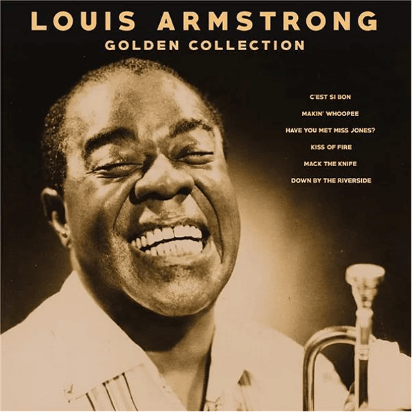 Louis Armstrong - Golden Collection - LP ( Slight Damage Cover) (AS IS). Now available online in uae