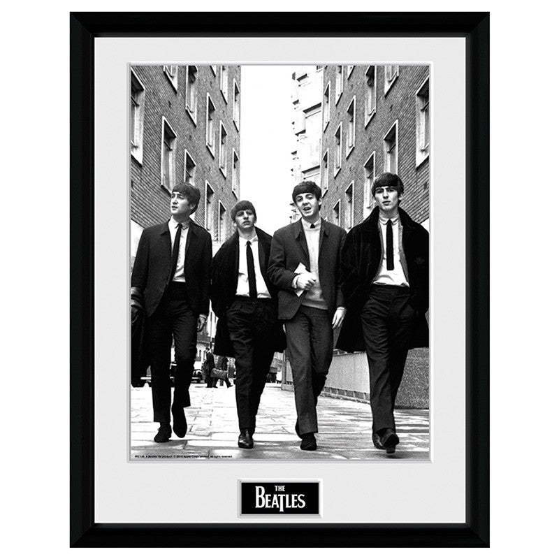 Beatles "In London Portrait" Framed poster Design THE BEATLES Licensed. Now available online in UAE