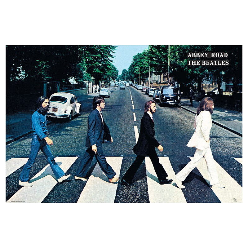 Beatles - Poster "Abbey Road"  - Poster Design  - THE BEATLES Licensed