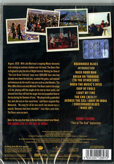 The Doors: Live at the Isle of Wight Festival 1970 - Blu-ray