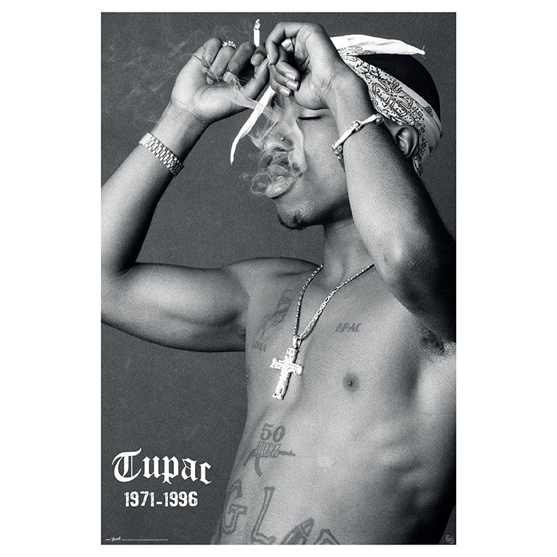 Tupac - "Smoke"  - Poster Design TUPAC Licensed