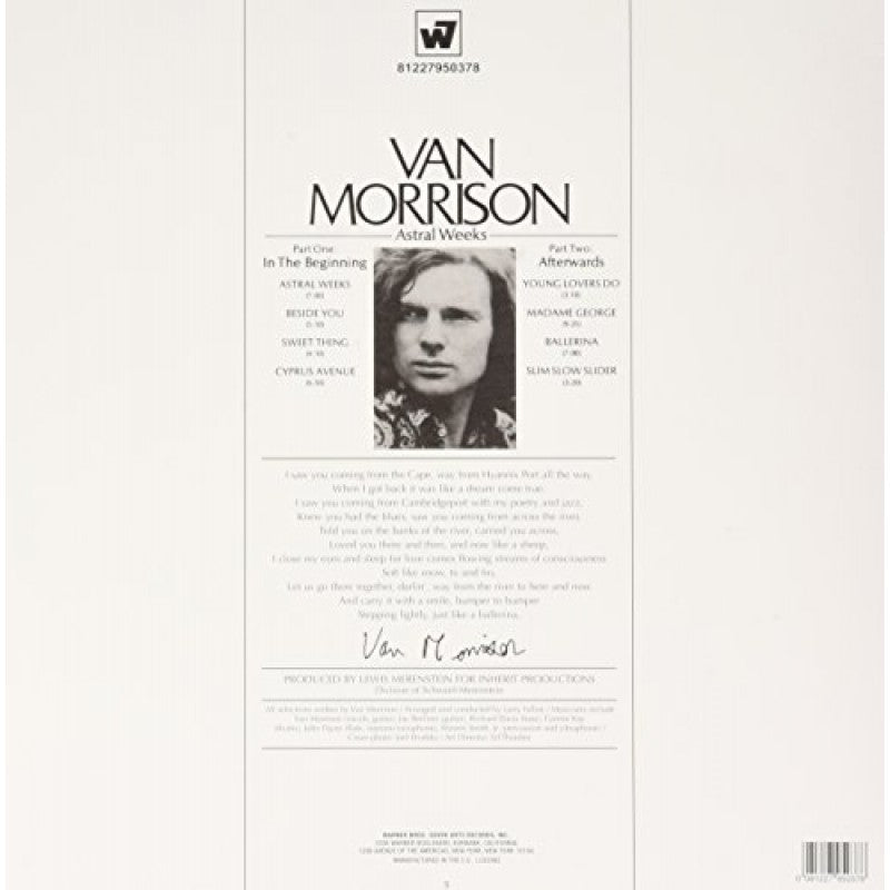 Van Morrison - Astral Weeks - LP